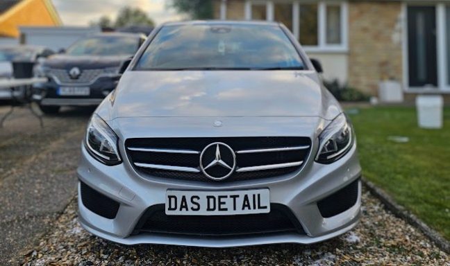 Mercedes B Class After Exterior Clean