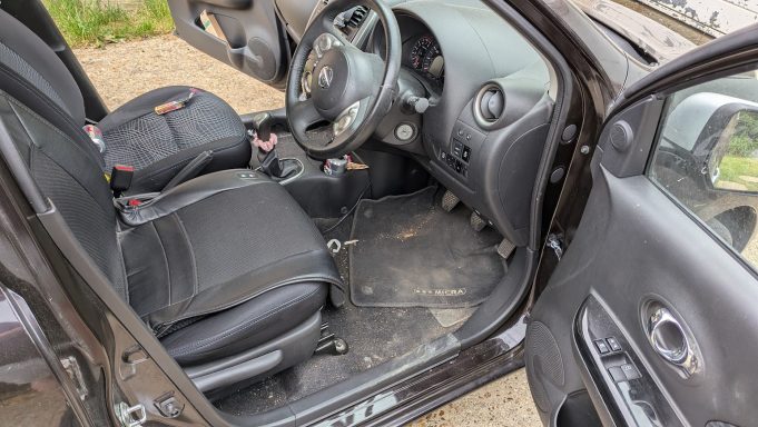 Nissan Micra Before Transformation