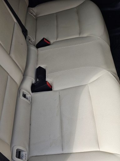 Mercedes GLA Back Seat Before