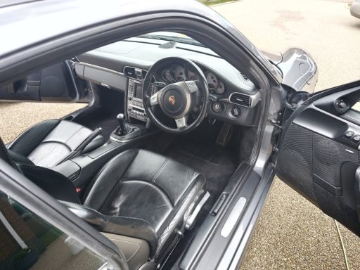 Porsche 911 Interior Detail Cambridgeshire Porsche 911 Carrera interior after professional interior detailing in Cambridgeshire.