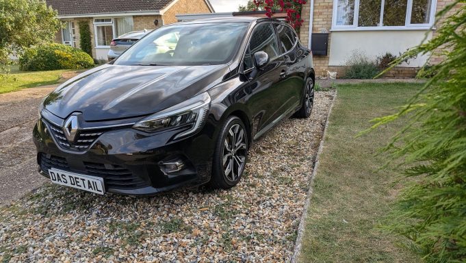 Renault Clio after full detail in Newmarket Suffolk