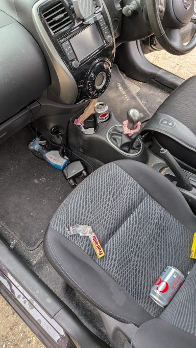 Nissan Micra Before Transformation
