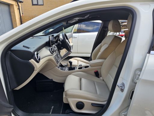 Mercedes GLA Passenger Side Before