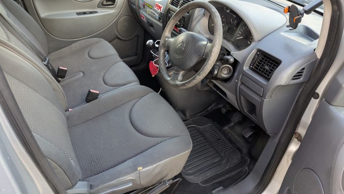 Clean interior of Citroen Berlingo van in Peterborough after upholstery extraction and interior detailing