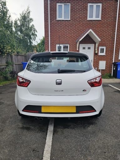 Seat After Exterior Clean